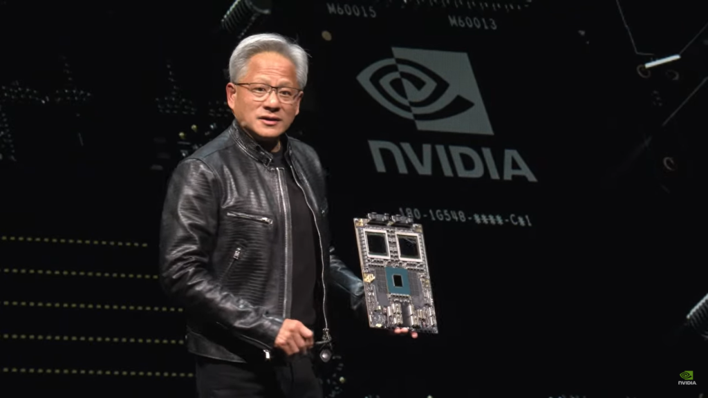 NVIDIA founder and CEO Jensen Huang as he shares how the era of AI is driving a new industrial revolution across the globe